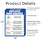 Signmission Safety Culture Sign, 18 in Width, Vinyl Decal, Rectangle OS-2PACK-NS-D-1824-25572 - alternate 3